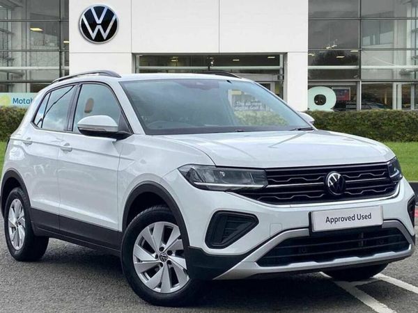 Volkswagen T-Cross SUV, Petrol, 2025, White