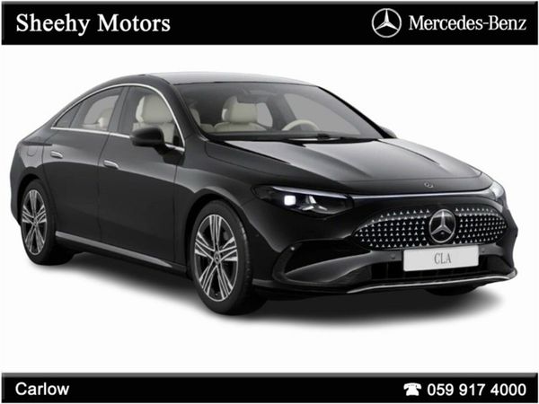 Mercedes-Benz CLA Coupe, Electric, 2026, Black