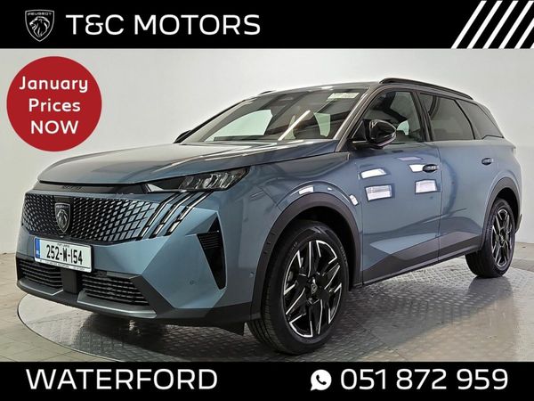 Peugeot 5008 SUV, Petrol, 2025, Blue