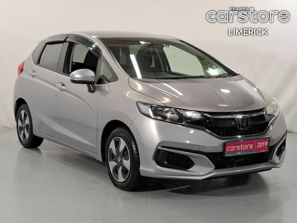 Honda Fit Hatchback, Petrol Hybrid, 2019, Silver