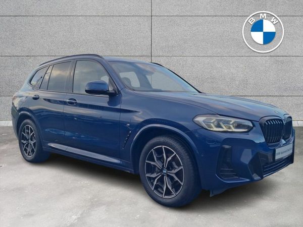 BMW X3 SUV, Diesel Hybrid, 2023, Blue