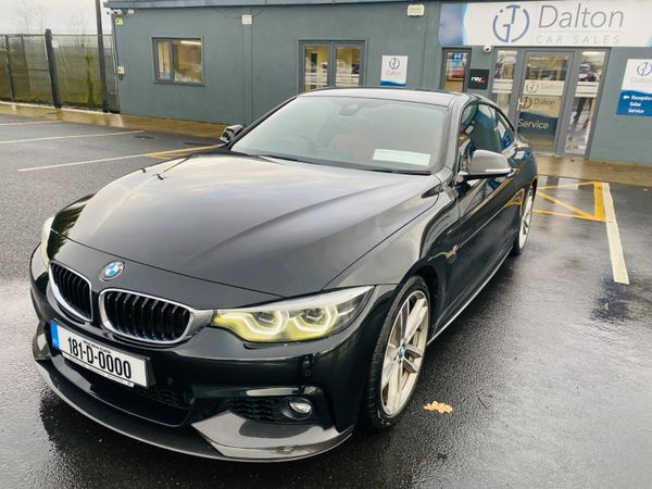 BMW 4-Series Coupe, Petrol, 2018, Black