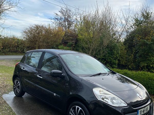 Renault Clio Hatchback, Ethanol Petrol, 2010, Black
