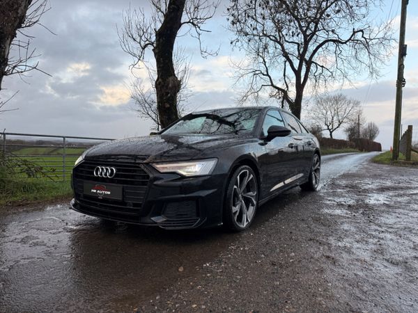 Audi A6 Saloon, Diesel Hybrid, 2021, Black