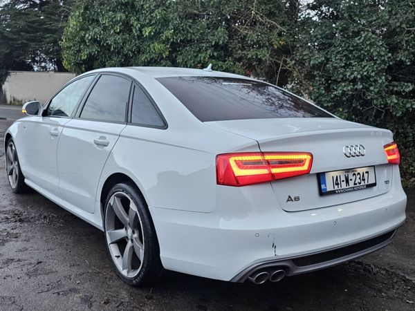 Audi A6 Saloon, Diesel, 2014, White