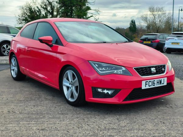 SEAT Leon Hatchback, Petrol, 2016, Red