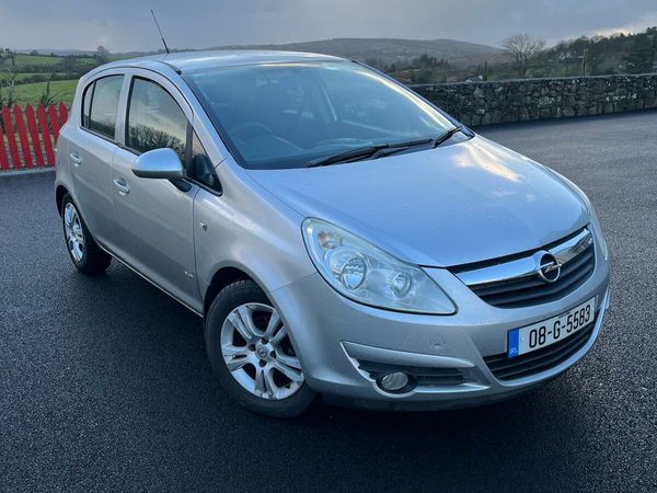 Opel Corsa Hatchback, Diesel, 2008, Silver