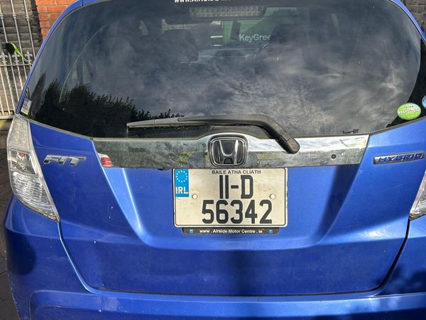 Honda Fit Hatchback, Petrol Hybrid, 2011, Blue