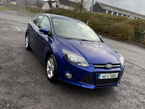 Ford Focus Hatchback, Diesel, 2014, Blue