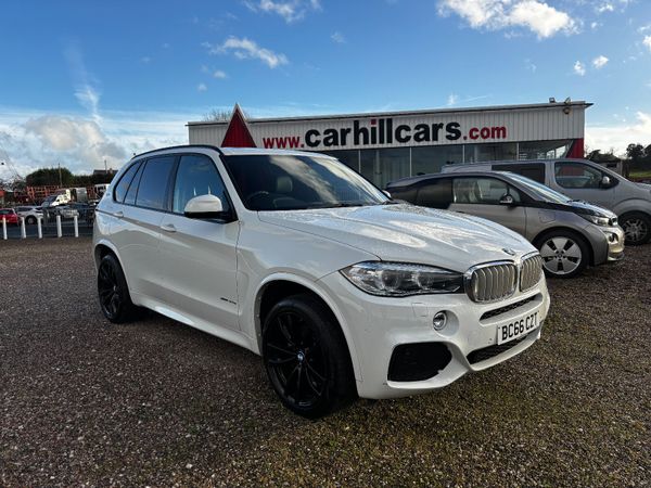 BMW X5 SUV, Petrol Hybrid, 2017, White