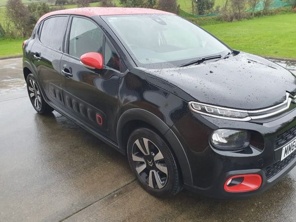 Citroen C3 Hatchback, Petrol, 2019, Black