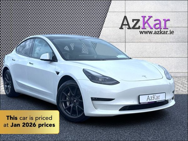 Tesla Model 3 Saloon, Electric, 2021, White