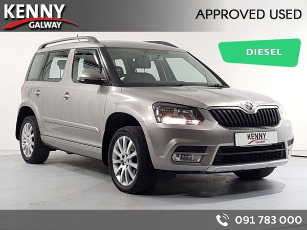 Skoda Yeti Estate, Diesel, 2017, Yellow