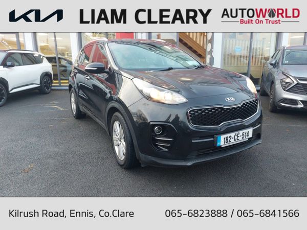 Kia Sportage MPV, Diesel, 2018, Black