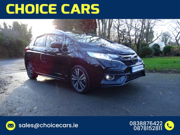 Honda Fit Hatchback, Petrol Hybrid, 2019, Black