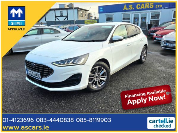 Ford Focus Hatchback, Petrol, 2023, White