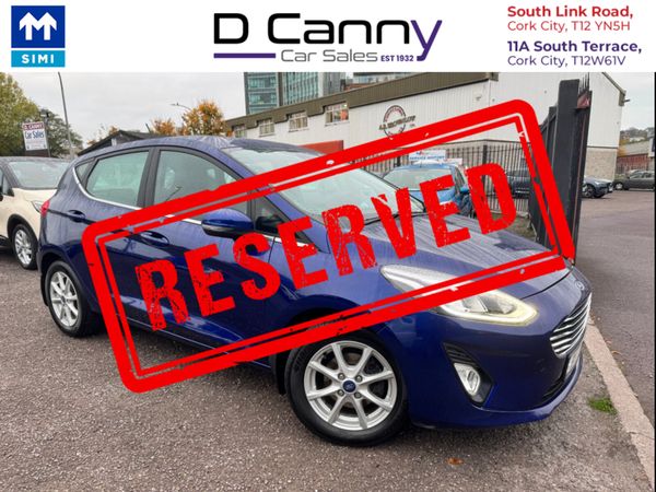 Ford Fiesta Hatchback, Petrol, 2018, Blue