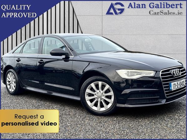 Audi A6 Saloon, Diesel, 2017, Black