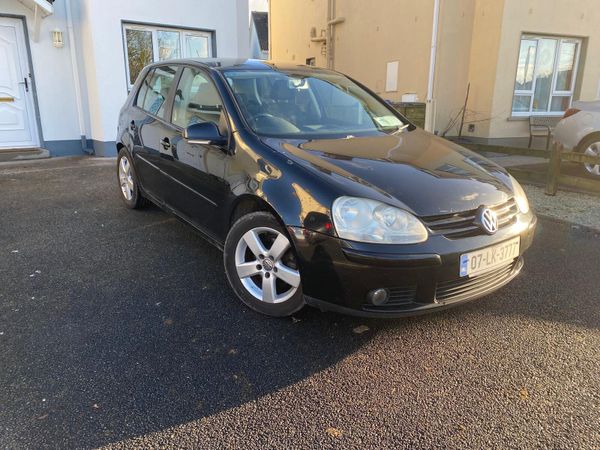 Volkswagen Golf Hatchback, Petrol, 2007, Black