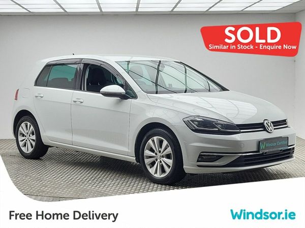 Volkswagen Golf Hatchback, Petrol, 2017, White