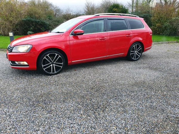 Volkswagen Passat Estate, Diesel, 2013, Red