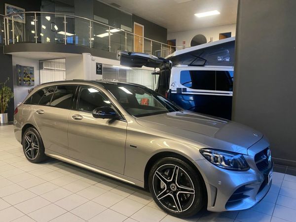 Mercedes-Benz C-Class Estate, Diesel Plug-in Hybrid, 2021, Silver