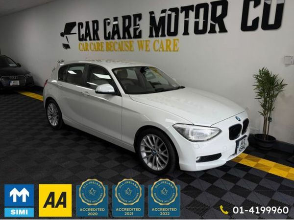 BMW 1-Series Hatchback, Petrol, 2014, White