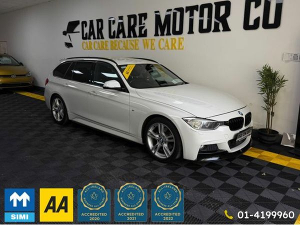 BMW 3-Series Estate, Diesel, 2015, White