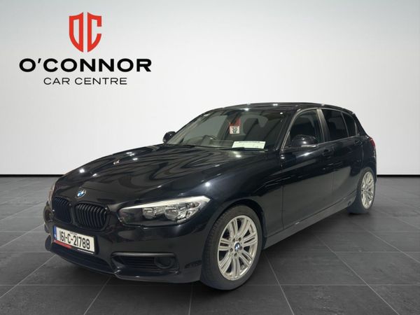 BMW 1-Series Hatchback, Petrol, 2016, Black