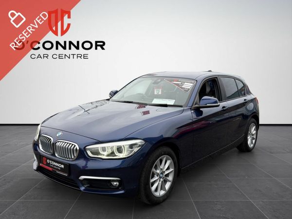 BMW 1-Series Hatchback, Diesel, 2018, Blue