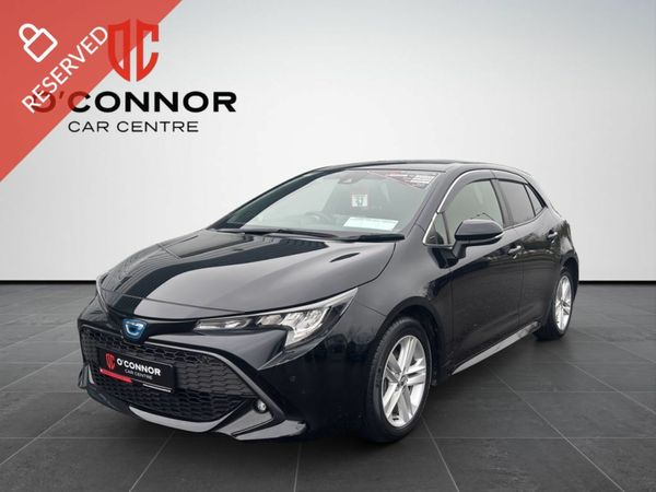 Toyota Corolla Hatchback, Petrol Hybrid, 2022, Black