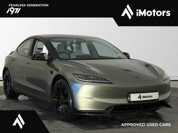 Tesla Model 3 Saloon, Electric, 2024, Green