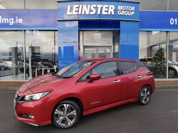 Nissan Leaf Hatchback, Electric, 2020, Red
