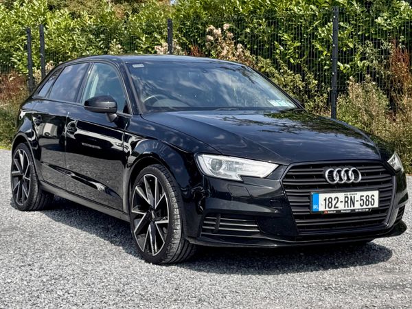 Audi A3 Hatchback, Diesel, 2018, Black