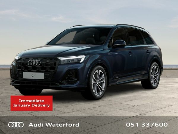 Audi Q7 SUV, Petrol Plug-in Hybrid, 2026, Blue