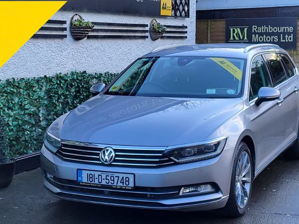Volkswagen Passat Estate, Petrol, 2018, Silver