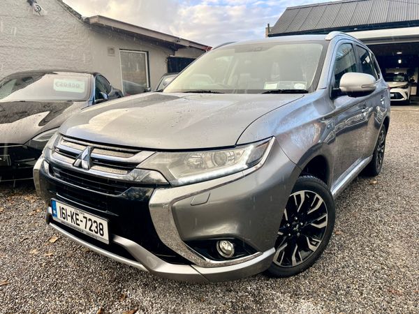 Mitsubishi Outlander SUV, Petrol Plug-in Hybrid, 2016, Grey