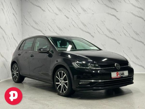 Volkswagen Golf Hatchback, Petrol, 2018, Black