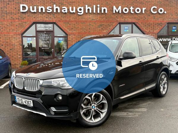 BMW X3 Estate, Diesel, 2017, Black
