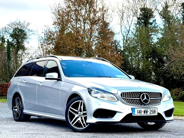 Mercedes-Benz E-Class Estate, Diesel Hybrid, 2014, Silver