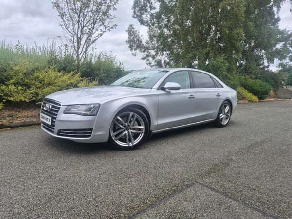 Audi A8 Saloon, Diesel, 2012, Silver