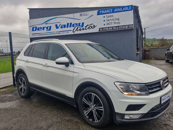Volkswagen Tiguan SUV, Diesel, 2016, White
