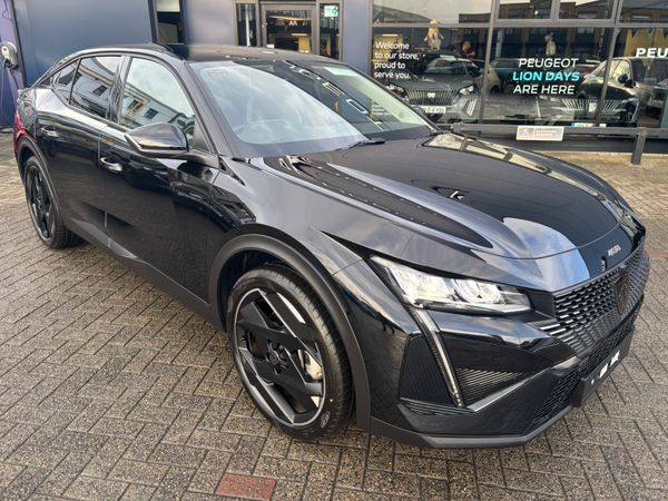 Peugeot 408 Hatchback, Petrol Plug-in Hybrid, 2026, Black