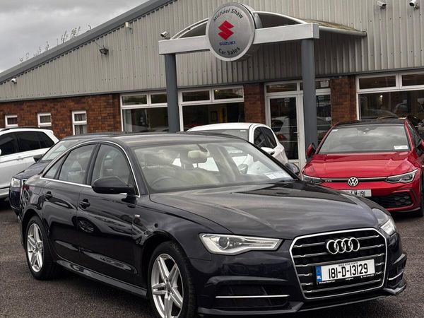 Audi A6 Saloon, Diesel, 2018, Blue