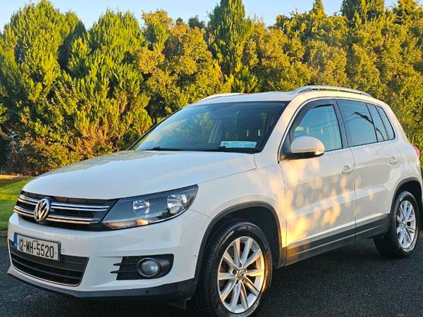 Volkswagen Tiguan SUV, Diesel, 2012, White