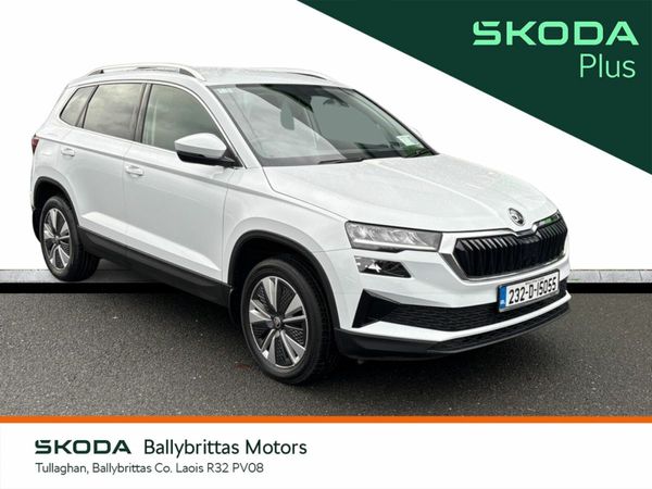 Skoda Karoq Estate, Diesel, 2023, White