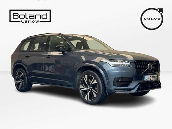 Volvo XC90 SUV, Petrol Plug-in Hybrid, 2024, Blue