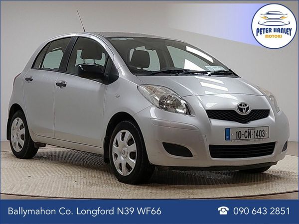 Toyota Yaris Hatchback, Petrol, 2010, Silver