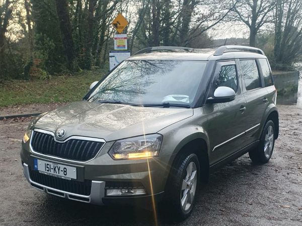 Skoda Yeti SUV, Diesel, 2015, Green