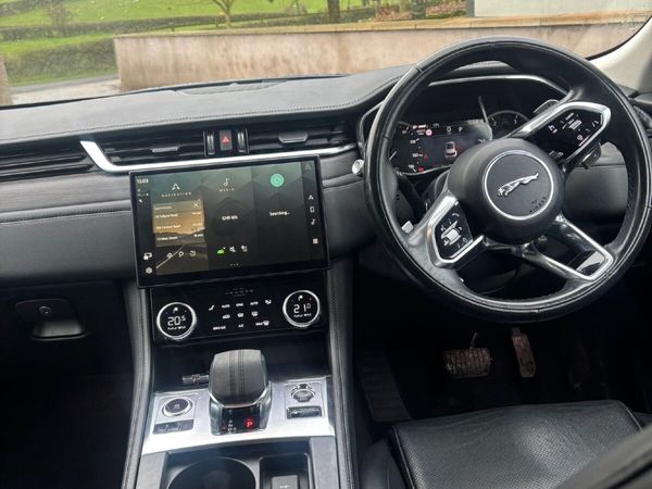 Jaguar F-Pace SUV, Diesel Hybrid, 2022, Blue